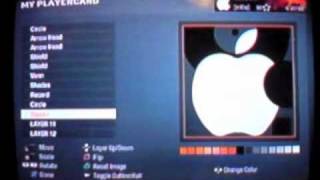 How to make the best Apple Inc. logo emblem in Black Ops