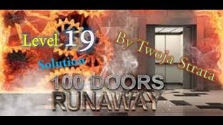 100 Doors: Runaway Level 19 - Walkthrough - Explanation