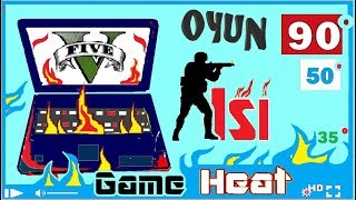 Oyunda ısınma sorunu %90 çözüm [15 -30c etkili] özel GÜÇ modları /notebook, masaüstü