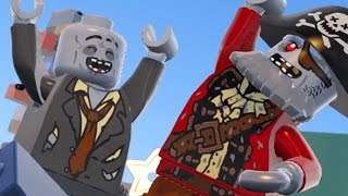 LEGO Worlds PT BR #41 - OS ZUMBIS DAS MONTANHAS
