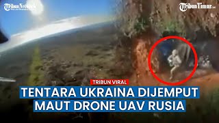 Drone Rusia Gempur Parit Pasukan Ukraina di Pinggiran Bakhmut