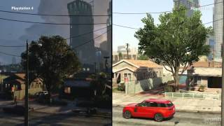 Grand Theft Auto V  Playstation 4 против Playstation 3 Сравнительный ролик