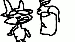 Cat Hold his pee two Long
