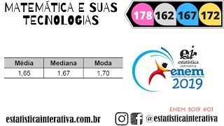 Alunos de uma Turma Escolar - ENEM 2019 Matemática #228