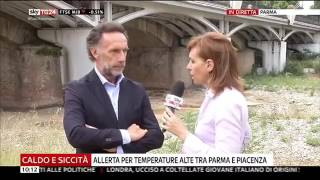 SKY TG 24 - A Parma è ancora allarme siccità