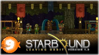 Starbound 1.0 - Поселение авианов на лесной планете  [#9]