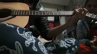Jao pakhi bolo guiter cover