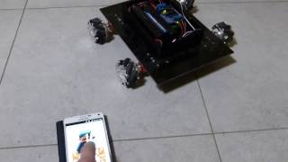robot omnidirectionnel avec application android play store