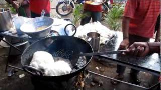 The best of Hyderabad street food: Frying Poori
