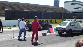Fiat 147 1.100cc Fire 8v Tutta Intera VS Honda Civic SI K 2.4cc 16V