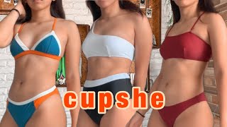 bikini try on haul ft cupshe blue (affordable bikini) | OlgaPerez