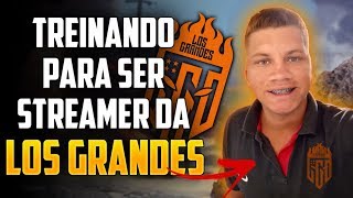 TREINADO PARA FAZER TESTE PARA GUILDA ? LOS GRANDES? TREINANDO NO EMULADOR ? FREE FIRE AO VIVO