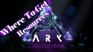 Ark Aberration: Resource Locations Oil Metal Pearls Poly