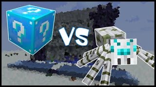 Ледяной Лаки Блок VS Снежный Паук! - Лаки Битва #11