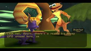 Spyro 3: Year of the Dragon: Part 31: Finishing Up Honey Speedway (Hunter's Honey Boat)
