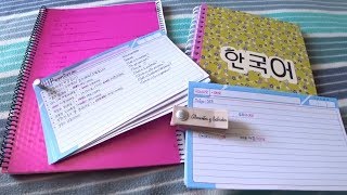 Mi cuaderno de coreano | Tips de mi método de estudio | Otras herramientas