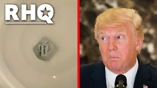 Trump CAUGHT Clogging White House Toilets