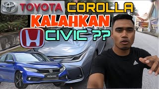 HABES LAH HONDA CIVIC ! ALTIS MENANG ?