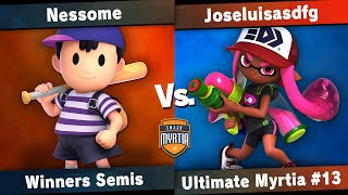 [Murcia] Ultimate Myrtia #13 Nessome (Wolf, Ness) VS Joseluisasdfg (Inkling) Winners Semis