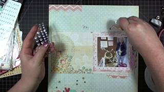 Scrapbook Layout: Amazing Washi Bike, 12"x12"