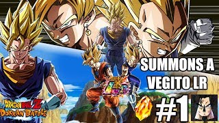 MultiSummons a VEGETTO LR en JPVersion / DBZ Dokkan Battle en Español