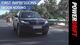 Skoda Kodiaq : First Drive : PowerDrift