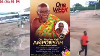 Ezra's July Prayer And Fasting Week. Tuesday 10th July 2018 - Watch Out!