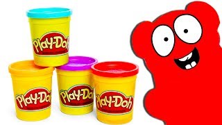 Как Сделать ЖЕЛЕЙНОГО МЕДВЕДЯ с Play Doh? ЖЕЛЕЙНЫЙ МЕДВЕДЬ STOP MOTION