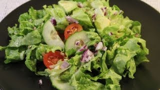 Salat mit Avocado Rezept -  Der Bio Koch #469