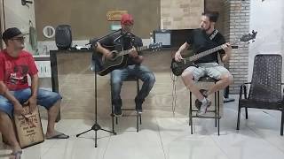OUSADO AMOR  (cover ) (gaita violão cajon baixo)
