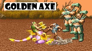 Golden Axe arcade: Gameplay en español - Todo el recorrido con 1 crédito - RetroBazinga