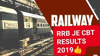 RRB JE CBT 2 RESULT 2019 #RRBJE_CBT2RESULT