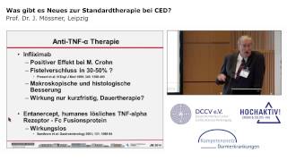 Was gibt es Neues zur Standardtherapie bei CED?