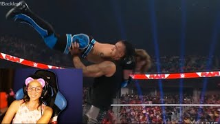 WWE Raw Damien Priest vs AJ Styles (Edge & Finn Balor)