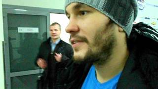 Станислав Чистов после "Ак Барс" - "Трактор" 24.03.12