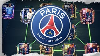 [FIFA MOBILE] PSG 400M Coins ALL 100 SQUAD!!!! (피파모바일) 파리생제르망 4억코인 오버롤100 스쿼드!!
