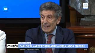 CARLOS ÁLVAREZ-POSTULANTE A EMBAJADOR ANTE PERÚ 18-02-20