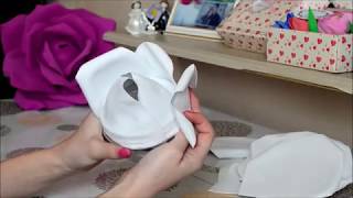 Мастер класс ночник роза из фоамирана #ereminafom
