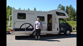 Наш дом на колесах, Обзор, FORD, кемпер европейский, горы, водопады, Лестница троллей, Trollstigen
