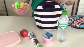Bolsa neoprene pique nique lancheira