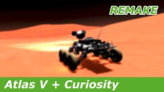 Curiosity Launch and Skycrane Landing in KSP