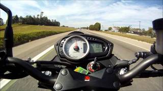 Black Z750 Akrapovic - Top Speed 243km/h