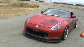 Venaci Nissan 370Z Drifting with Venaci VS124 20inch 3piece wheel, wheel quality testing