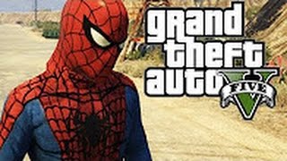 GTA 5 Mods  THE AMAZING SPIDER MAN MOD  GTA 5 SPIDERMAN MOD Grand Theft Auto 5 Mods