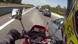 L'aventure commence enfin !!! Honda NX Transcity