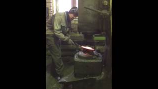 Ковка клинка. Павловские ножи