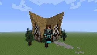 Обзор карты "Big Nordic House"(minecraft 1.5.2)
