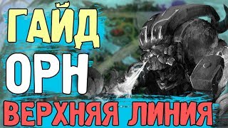 Гайд на топлейн Орна