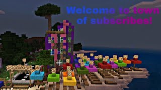 Minecraft:Город подписчиков#1: пляж, главная дорога и первый дом