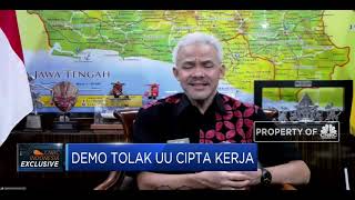 Ganjar Pranowo: UU Ciptaker Sangat Dibutuhkan Saat Pandemi Covid-19